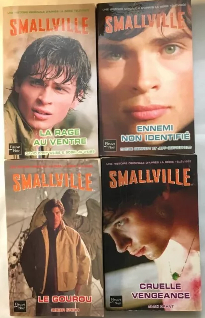 Smallville ( lot de 4 livres) le gourou / cruelle vengeance / ennemi