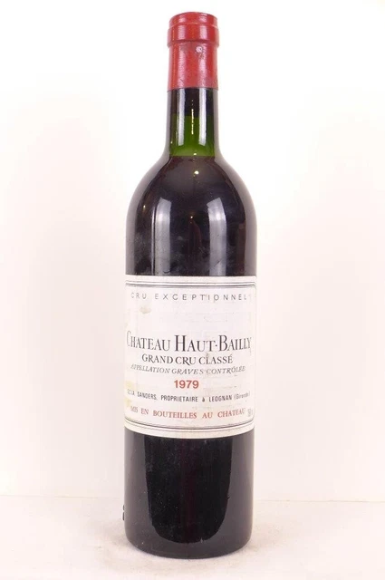 pessac-léognan château haut-bailly grand cru classé rouge 1979 - bordeaux