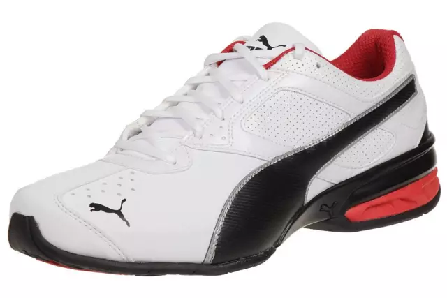 Puma Tazon 6 Fm Baskets Hommes Chaussures de Course 189873 02 Blanc 2