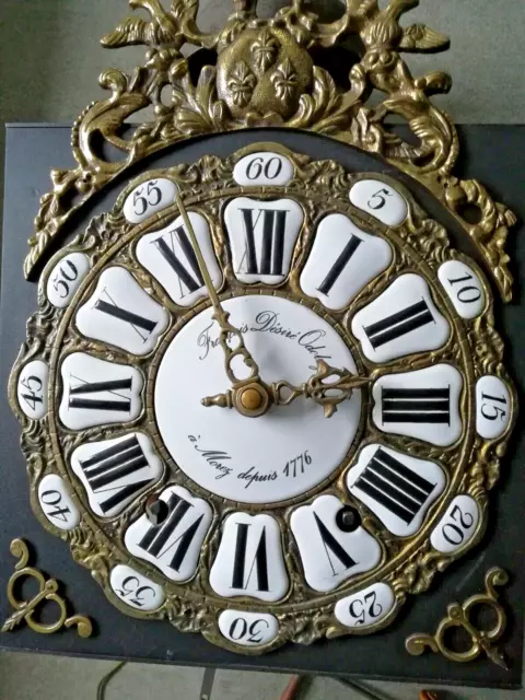 Mécanisme d'horloge comtoise haut gamme François Desire Odobez dit "Odo" pendule 3