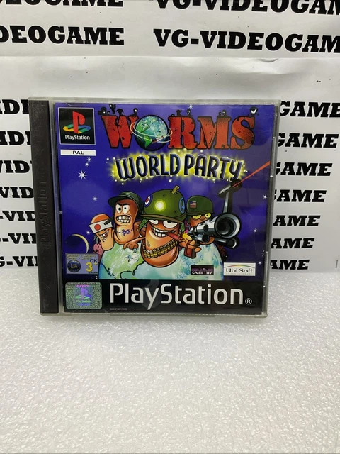 Worms - Complet Tbe PS1 PAL Fr Rétro Playstation Ps One Rare