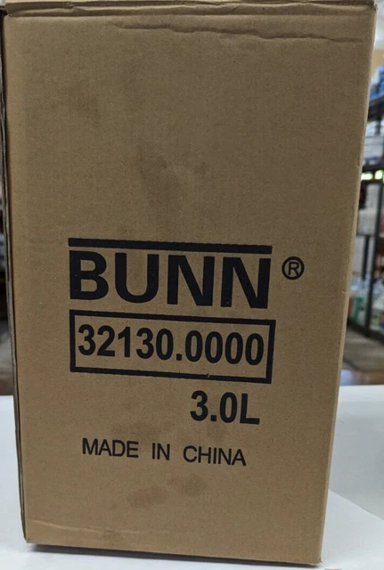 Bunn 3 Liter Stainless Steel Lined Lever Action Airpot 32130.0100