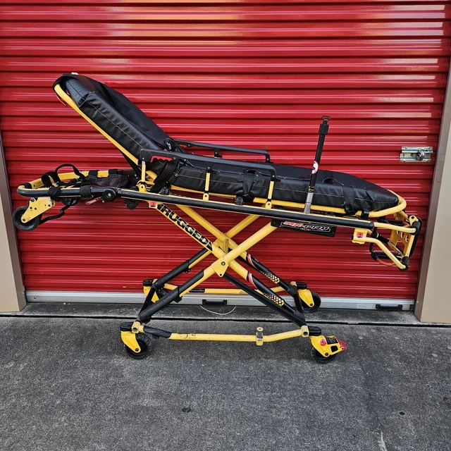 STRYKER MX PRO 650lb Ambulance Stretcher O2 Holder iv Pole straps Cot