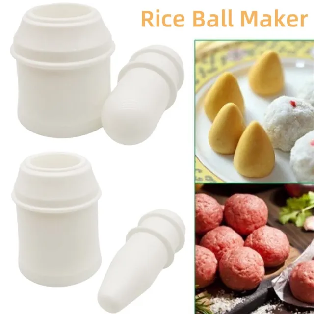 DIY Rice Ball Mold Homemade Stuffed Meat Ball Maker Arancini Kitchen Tool