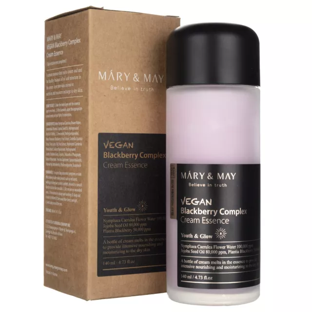 Mary&May Creamy Moisturising Essence Vegan Blackberry Complex, 140ml