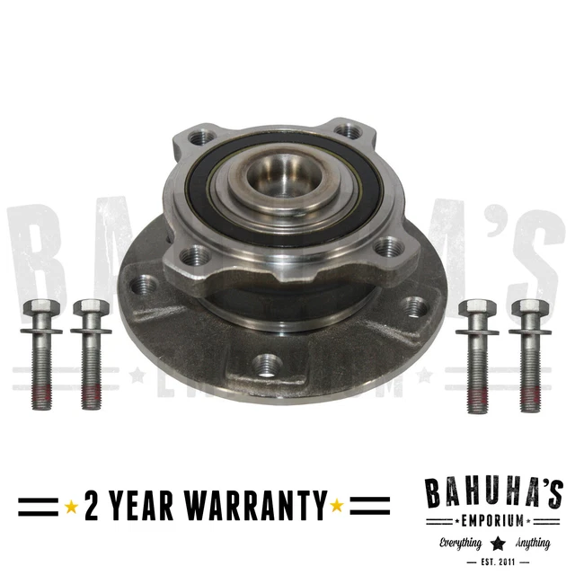 thumbnail interactive-video image 1 of Front Wheel Hub & Bearing Kit Assembly For BMW 5 Series E60/E61 (2003-2010) – With Bolts 1 of 2
