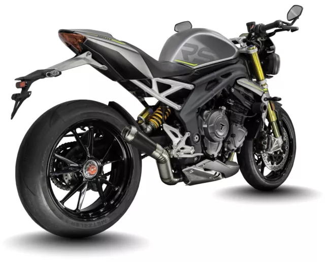 Triumph speed triple 1200 RS/RR 2021-2024 Titanium GP-RC1R exhaust system