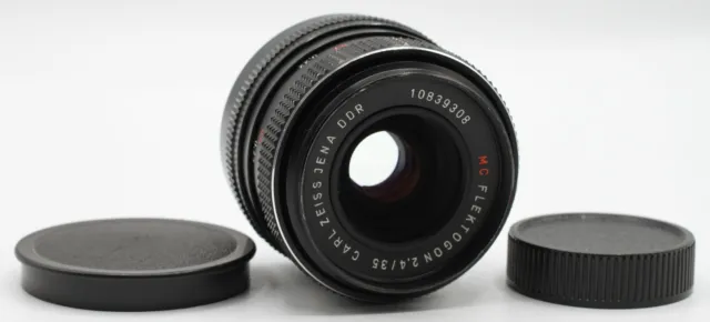 CARL ZEISS JENA DDR Objektiv Lens MC FLEKTOGON 2,4/35 für M42