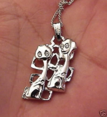 Pendentif Celtique En Étain Poli - Cœur Stylisé Avec Chaîne - Neuf (Sans Emballage) - Unisexe