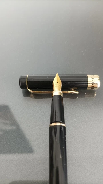 Stylo Plume Pierre Balmain - Noir, Plume Iridium Point Germany - Neuf Sans Boîte