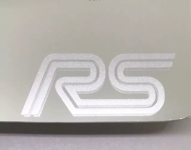 Rs- Logos Wing Mirror - Etched Glass Car Vinyl Decals-Stickers