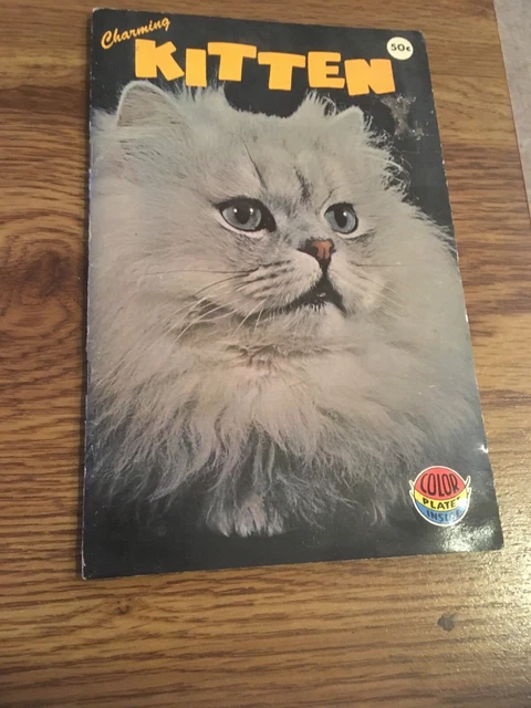 Charming Kitten by Kay Ragland 1962 SC Cat Care Booklet  TFH 32 Pgs 8" x 5-1/2"