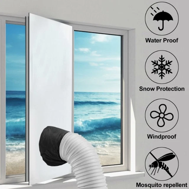 Joint Fenêtre Climatiseur Mobile 4 Mètres - Étanche, Universel Pour Fenêtres Battantes Et Toit
