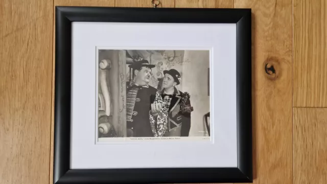 Laurel And Hardy Signed