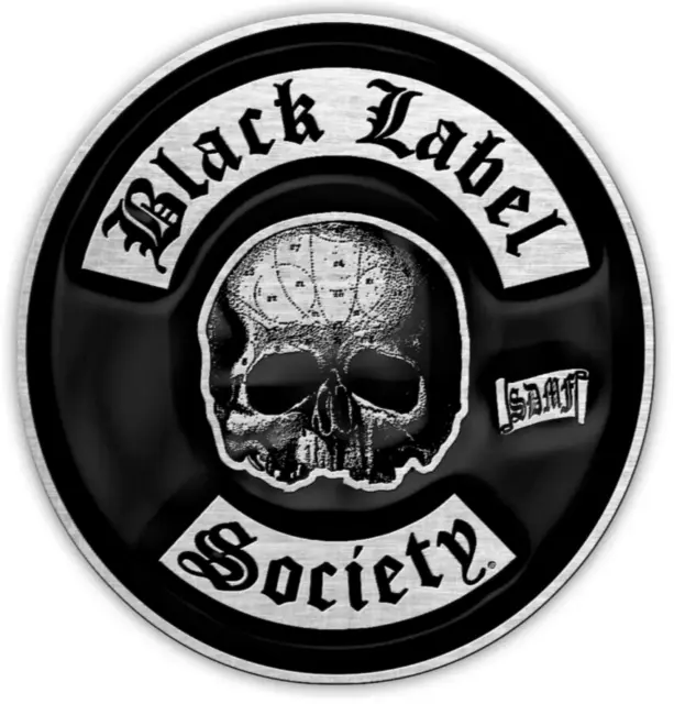 BLACK LABEL SOCIETY METALL PIN # 1 SONIC BREW LOGO ANSTECKER BADGE BUTTON 4cm