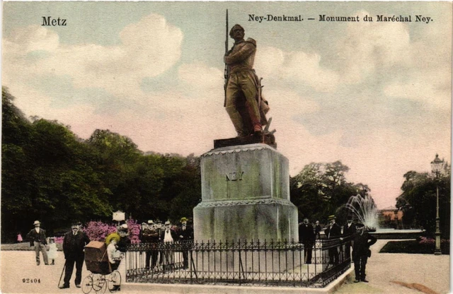 CPA AK METZ Ney Monument - Monument du Marechal Ney (393278)