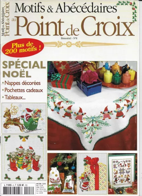 Motifs & abécédaires au Point de Croix - Spécial Noël