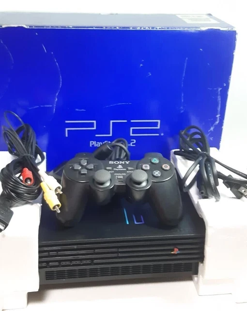 Playstation 2 Cpu Specs Sony PlayStation 2 PS2 Black Console (SCPH