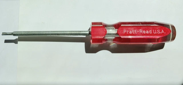 Pratt Read 42625 5/32" Clutch Drive Screwdriver Butterfly USA Old Stock