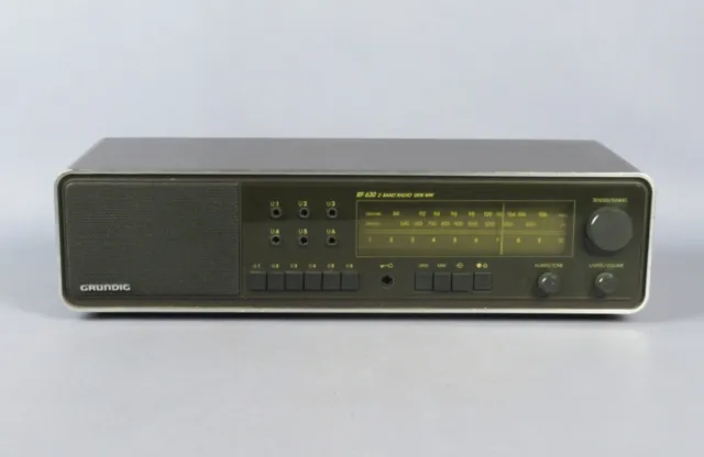 Radio Grundig RF 630 Radio de Collection Fabriqué En Allemagne Vintage Ans '90