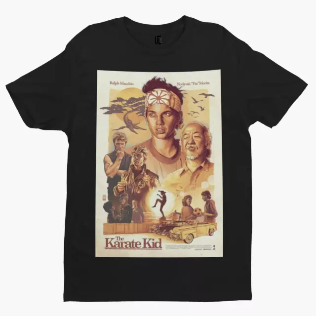 Karate Kid Gold Poster T-Shirt - Retro - Movie - Film - TV - Cobra Kai Cool