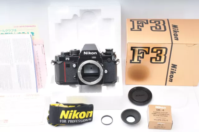 Late S/N 199xxxx [MINT+3 in Box ] Nikon F3 Eye Level SLR Film Camera Body JAPAN