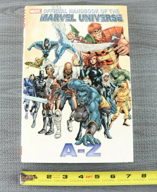 2008 Official Handbook OF The Marvel Universe A-Z Vol1 Hardbook 1ST Print VF/VF+