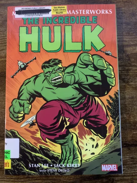 Incredible Hulk Mighty Marvel Masterworks 1 Cho Cover New Marvel Comics GN-TPB