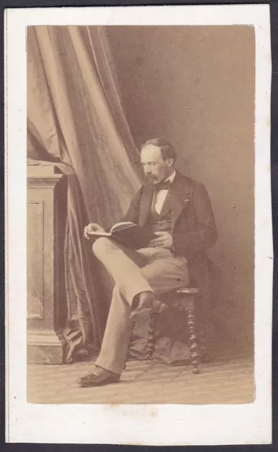Alexandre Amedee d'Andigne noblesse Adel Portrait CDV Photo Foto 1860