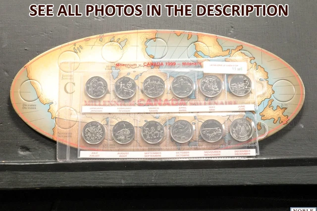 NobleSpirit No Reserve (CX) 1999 Canada Millennium Coin Set
