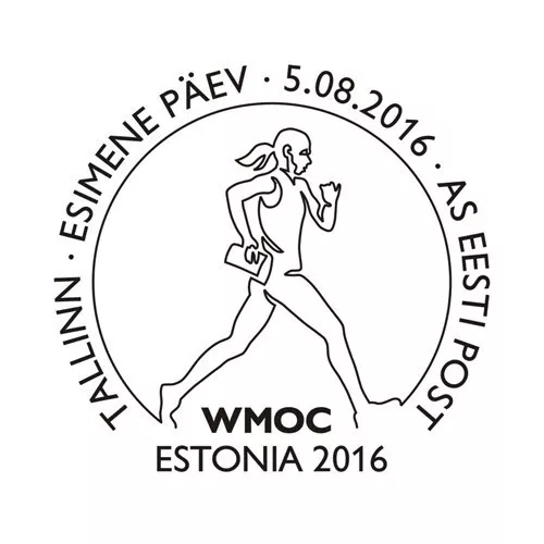 FDC of ESTONIA 2016 - Veterans’ World Championships in orienteering 2