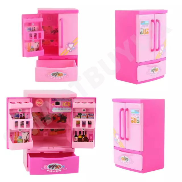 Barbie cheap refrigerator set