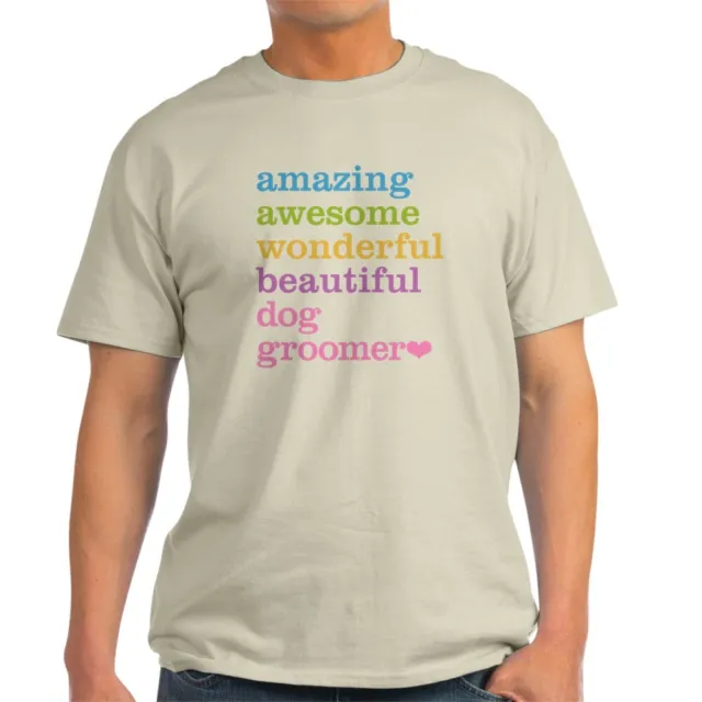 CafePress Amazing Dog Groomer T Shirt 100% Cotton T-Shirt (1378568072)
