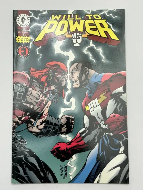 Dark Horse Comics - Will to Power #6 July 1994 - Prologue Sequence - VF/NM