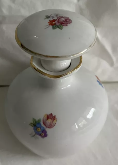 vintage German porcelain perfume bottle excellent condition