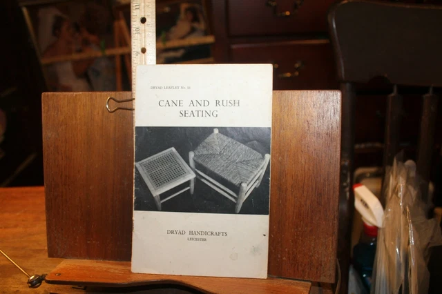 De colección How To Folleto Caña y Rush Asientos Dríada Artesanías Leicester Inglaterra De colección How To Folleto Caña y Rush Asientos Dríada Artesanías Leicester Inglaterra