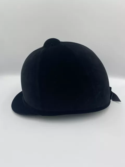 Charles Owen Rider 2000 Riding Hat / Showing Hat Size 59 7 1/4 Black