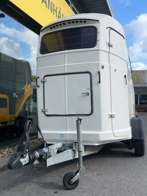 Westfalia SDAH 2t 2-Pferdeanhänger Aluheckklappe Vollpoly
