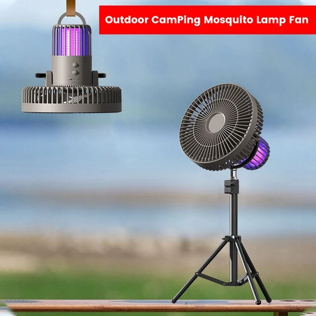 Mini Ventilatore Portatile Da Collo – A Mani Libere – Doppia Ventola – Ricaricabile USB – 3 Velocità – Nero
