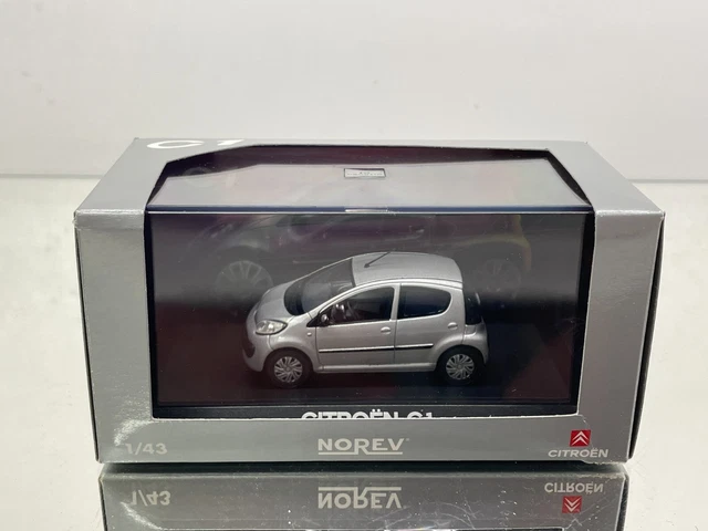 RARE : Citroën C1 noire 5 portes de 2005 au 1/43 de NOREV AMC008845