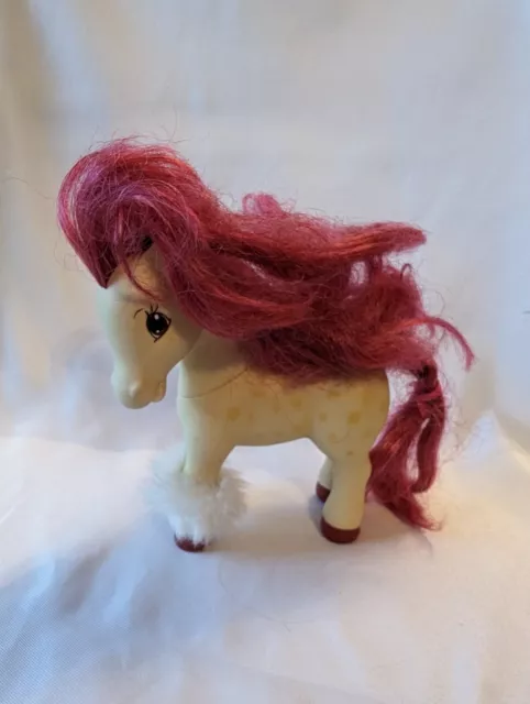 Strawberry Shortcake Pony Berries to Blossoms Horse 2007 Playmates Toy Figure