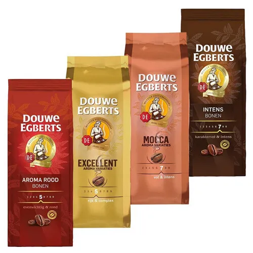Douwe Egberts - Coffee Beans Variation Pack - 4x 500g