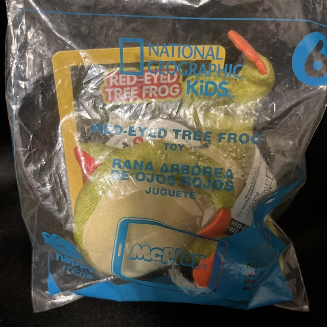 Tree Frog National Geographic 2018 Mcdonalds Happy Meal Toy #6  New Sealed