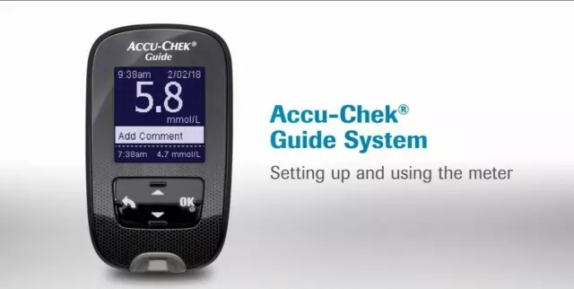 Accu Chek Guide Glucose Meter Only - Mmol-(International Measurements)