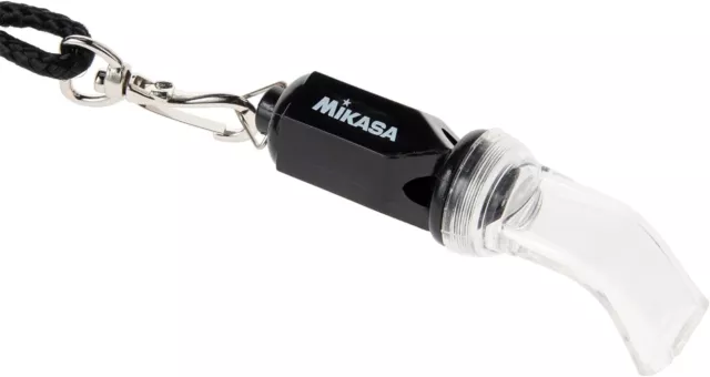 Mikasa Volleyball Referee Hexagon Sports Whistle Black WH5