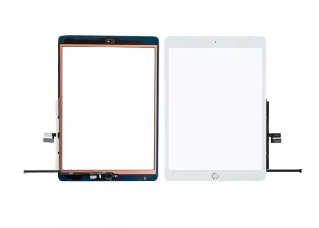 Touchscreen für iPad 2021 9. Gen. 10.2" Digitizer für LCD Display Glas WEIß