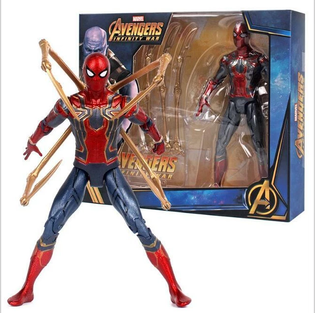 IRON SPIDER MAN Action Figure Marvel Spiderman Avengers Infinity War