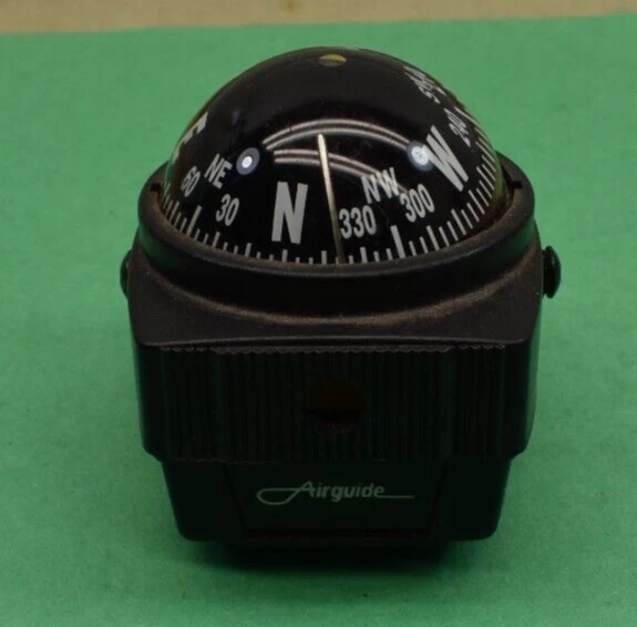 VINTAGE AIRGUIDE Auto Dashboard Mounted Compass Parts 8.99 PicClick