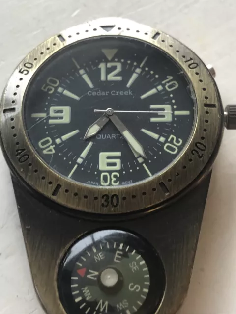 Cedar creek hotsell watch compass