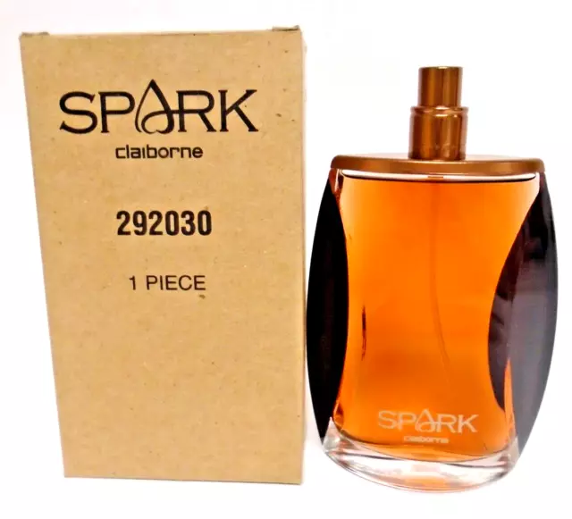 Spark by Claiborne Men's Cologne Spray 3.4 fl. oz. New Tester with Box No Cap